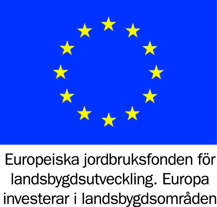 Delfinansierats av Regionala Jordbruksfonden för landsbygdens utveckling